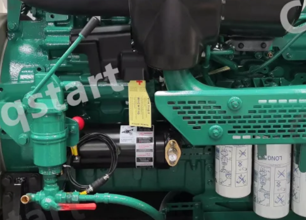 spring starter for diesel engine starting