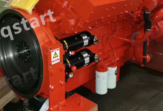 start generator manually with spring starter