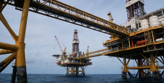 offshore oil well platforms