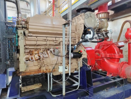 Fire pump starter