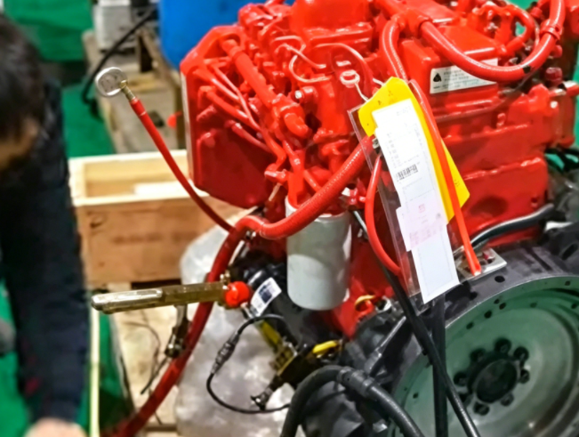 diesel engine torque in mechanical spring starter
