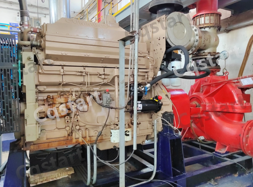 mechanical starter for diesel engine