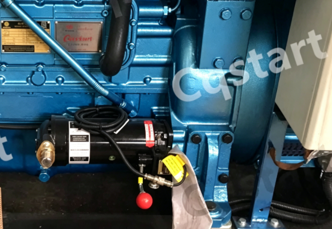 cqstart mechanical spring starter for lifeboat starting
