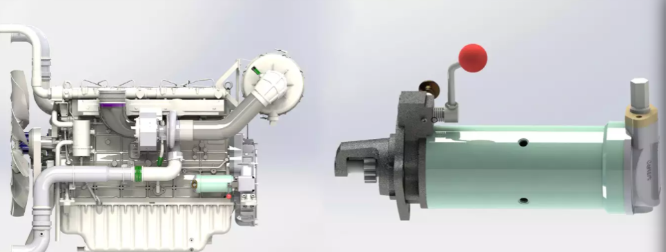 mechanical spring starter long lifespan