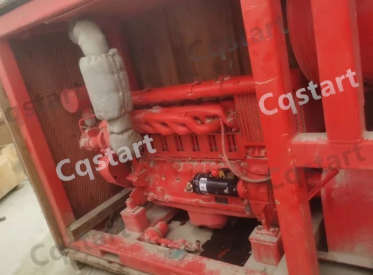 Mechanical spring starter for Diesel Engine in Underground Mining