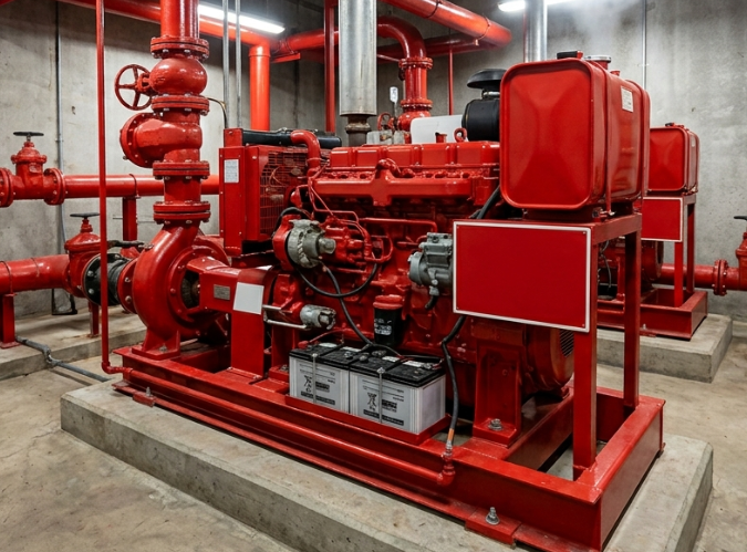 what is emergency fire pump
