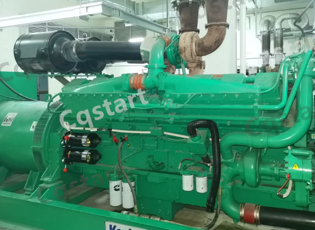what size diesel engine can a mechanical spring starter start
